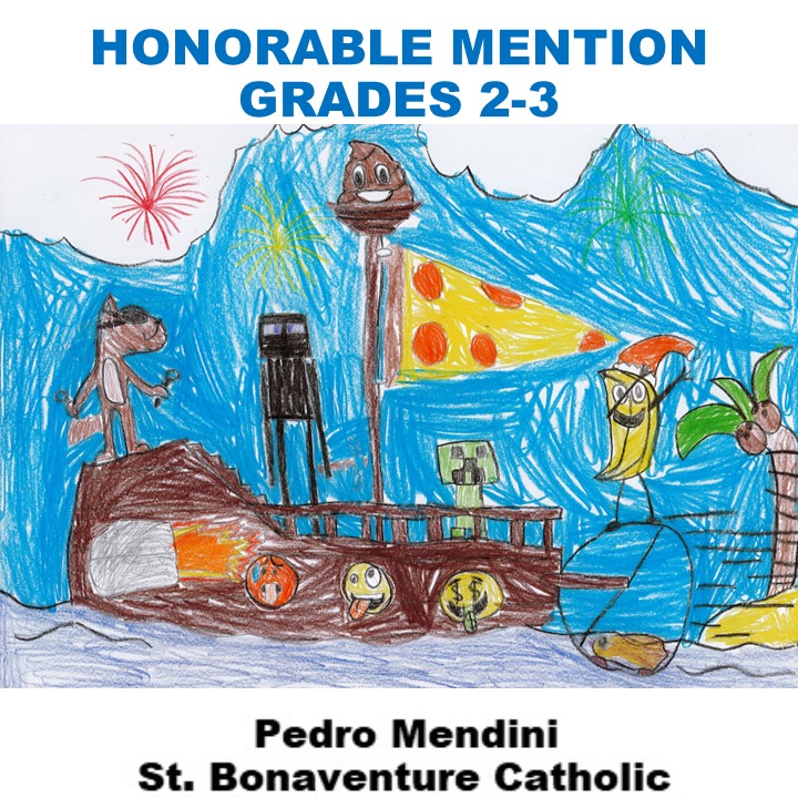 Pedro Mendini, Honorable Mention Grades 2-3