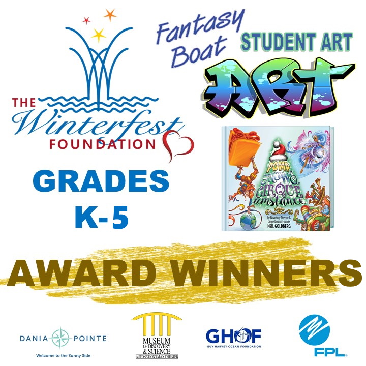 Winterfest Foundation Fantasy Boat Student Art Contest 2021-2022 Award Winners