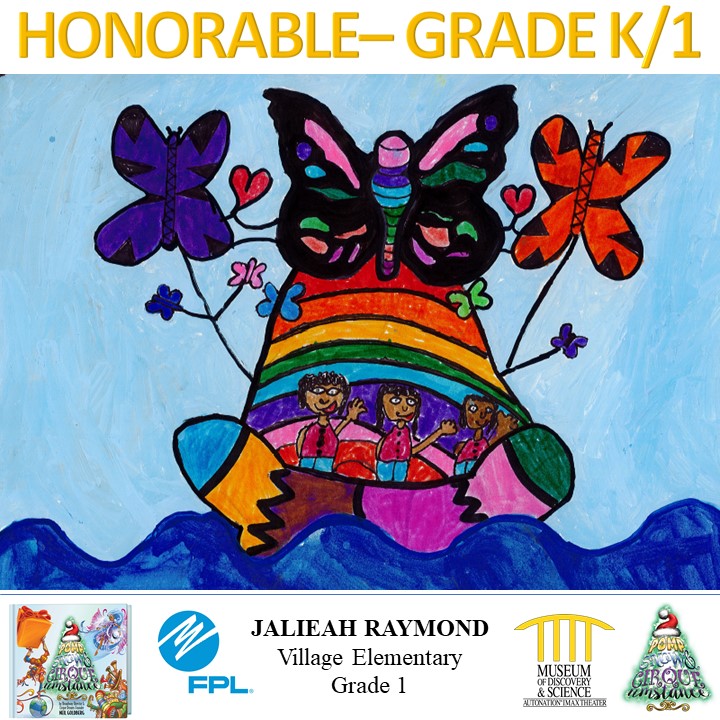 Jalieah Raymond, 2021-2022 Honorable Mention Grades K-1