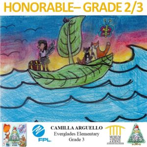 Camilla Arguello, 2021-2022 Honorable Mention Grades 2-3
