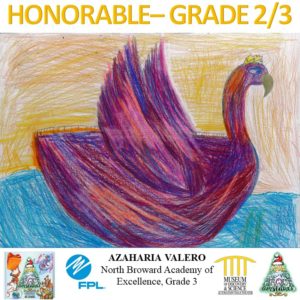 Azaharia Valero, 2021-2022 Honorable Mention Grades 2-3