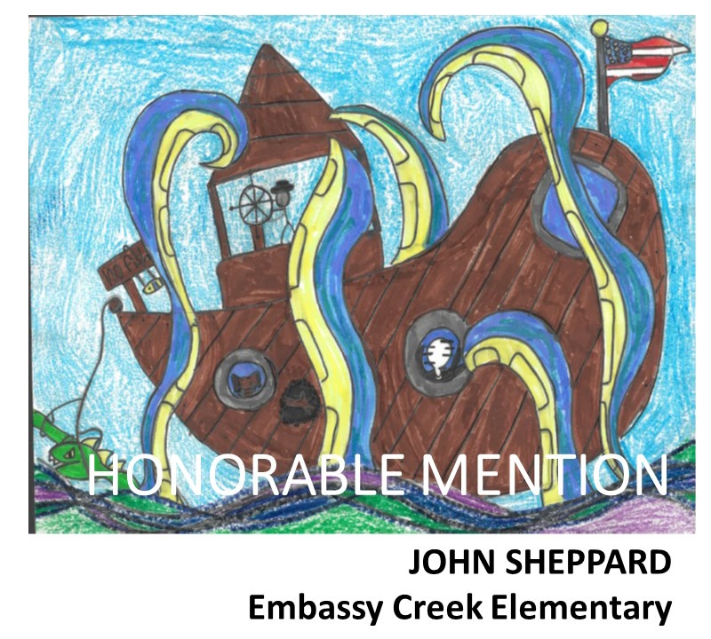 2022-2023 Grades 2-3, Honorable Mention John Sheppard