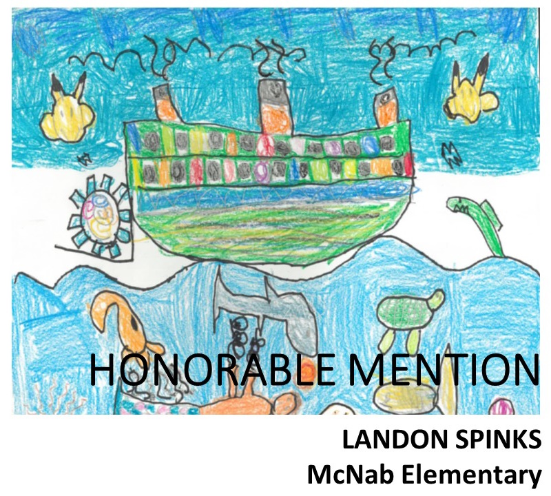 2022-2023 Grades K-1, Honorable Mention Landon Spinks