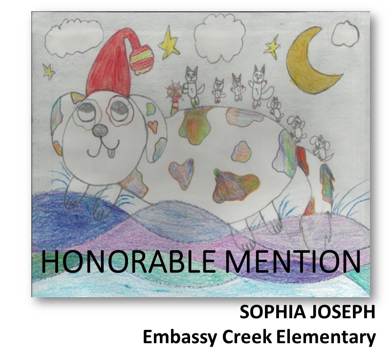 2022-2023 Grades K-1, Honorable Mention Sophia Joseph